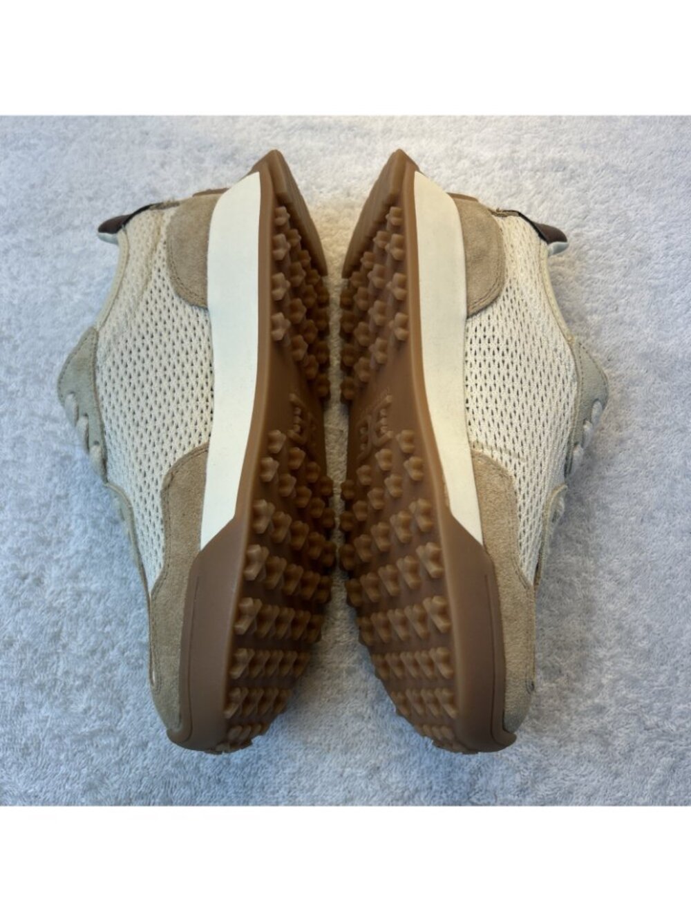 Sam Edelman Langley Tan/Ivory Mesh Leather SZ 6 Women New in Box - Picture 4 of 8